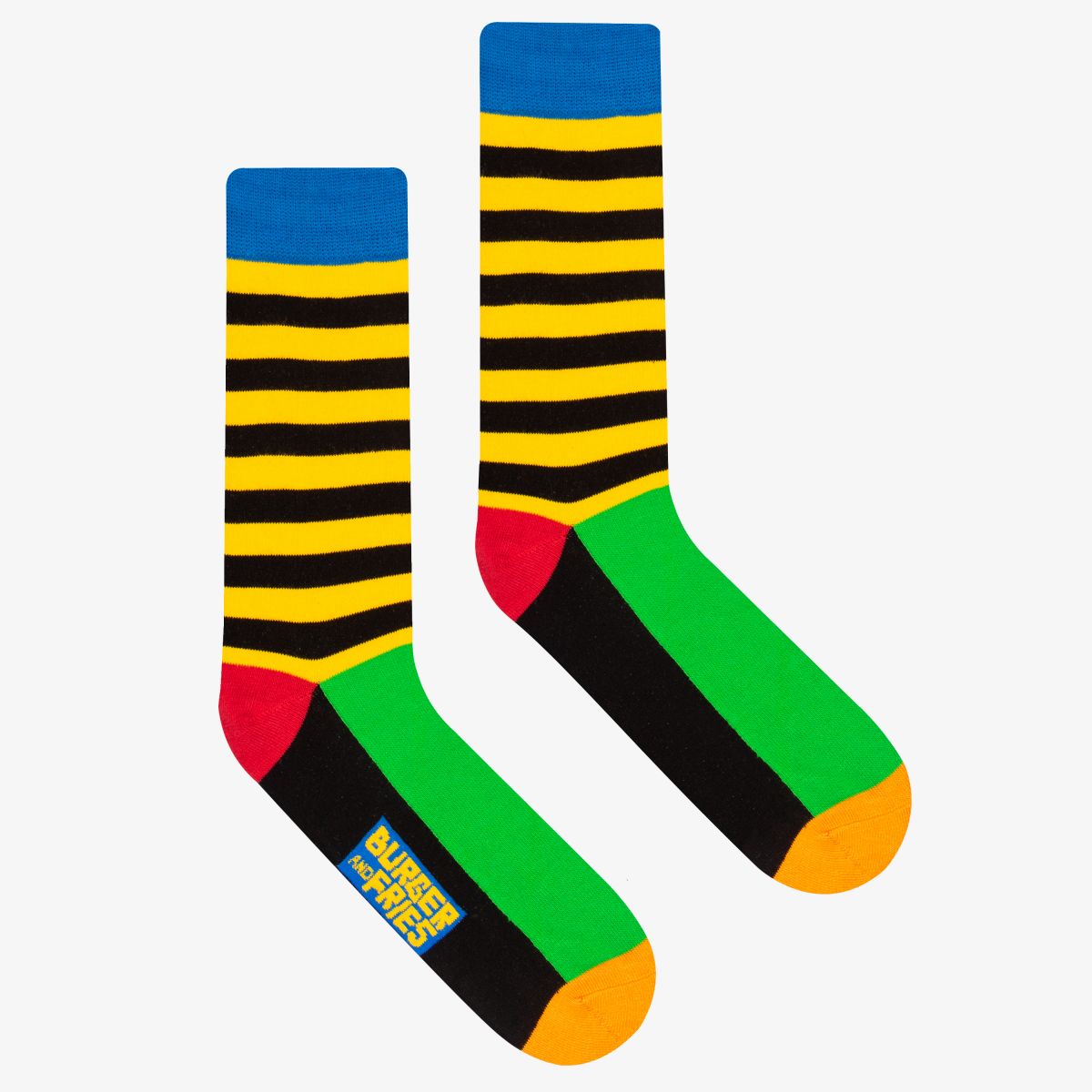 STRIPES SOCKS YELLOW/BLACK