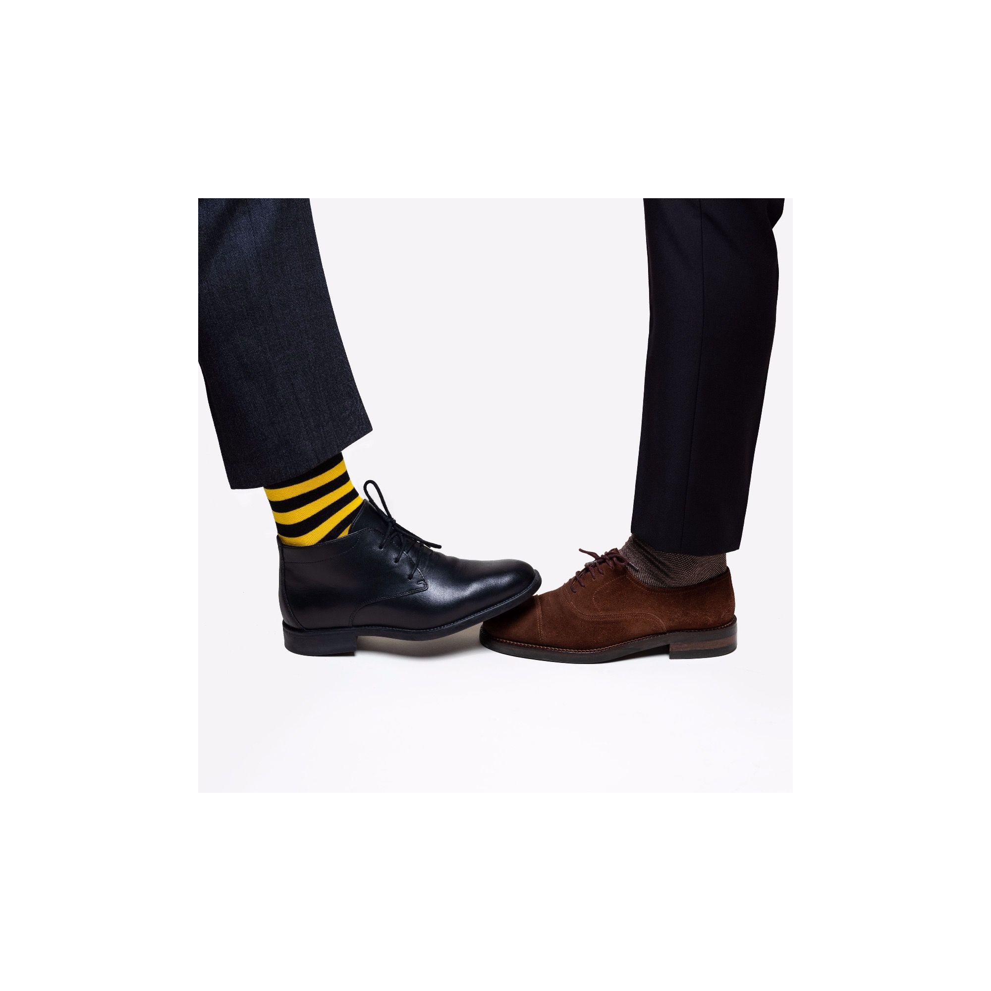 STRIPES SOCKS YELLOW/BLACK