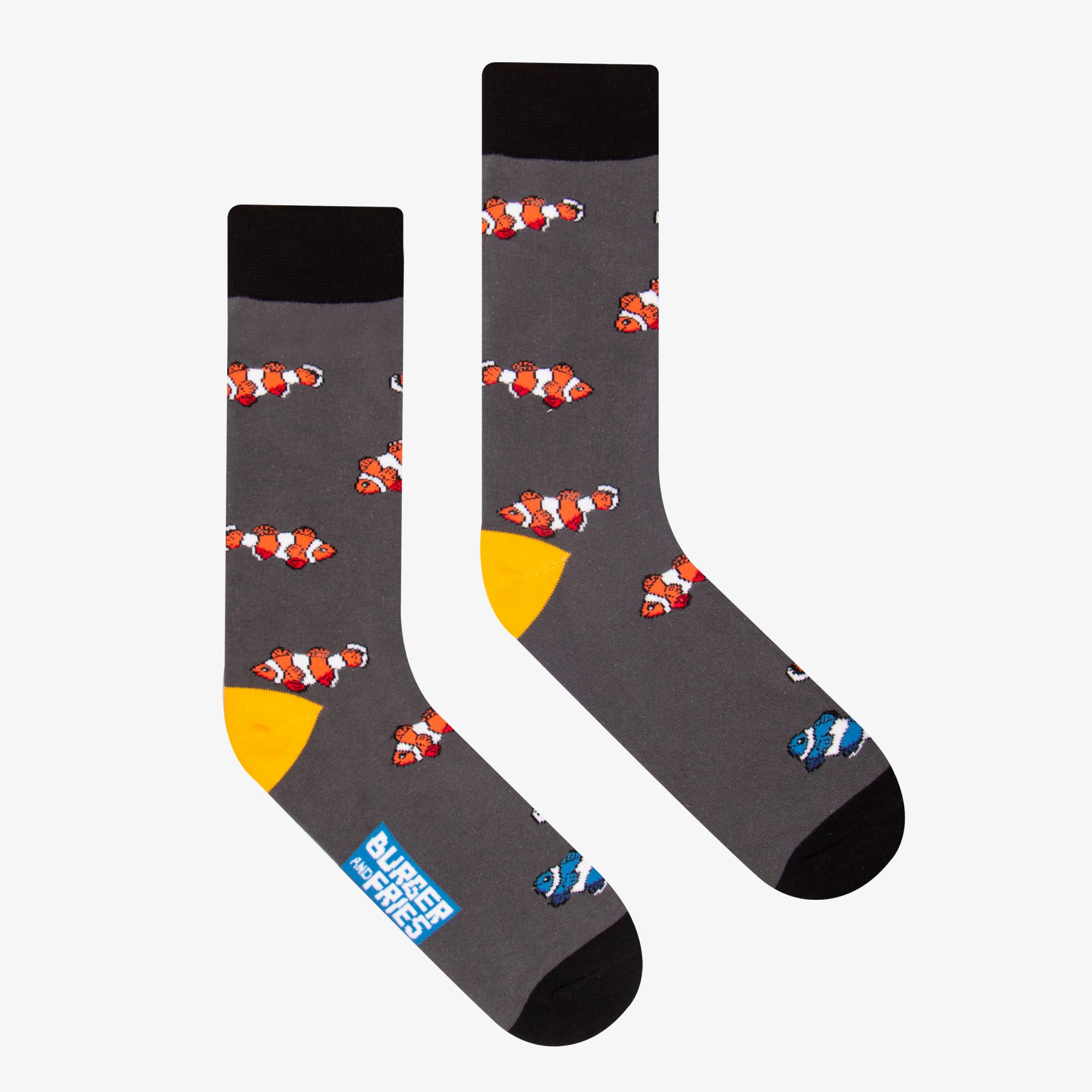 ANIMAL SOCKS RED FISH