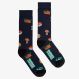 COUNTRY SOCKS SUSHI TIME NAVY BLUE/ROSSO