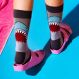 BIG ANIMAL SOCKS SHARK ATTACK