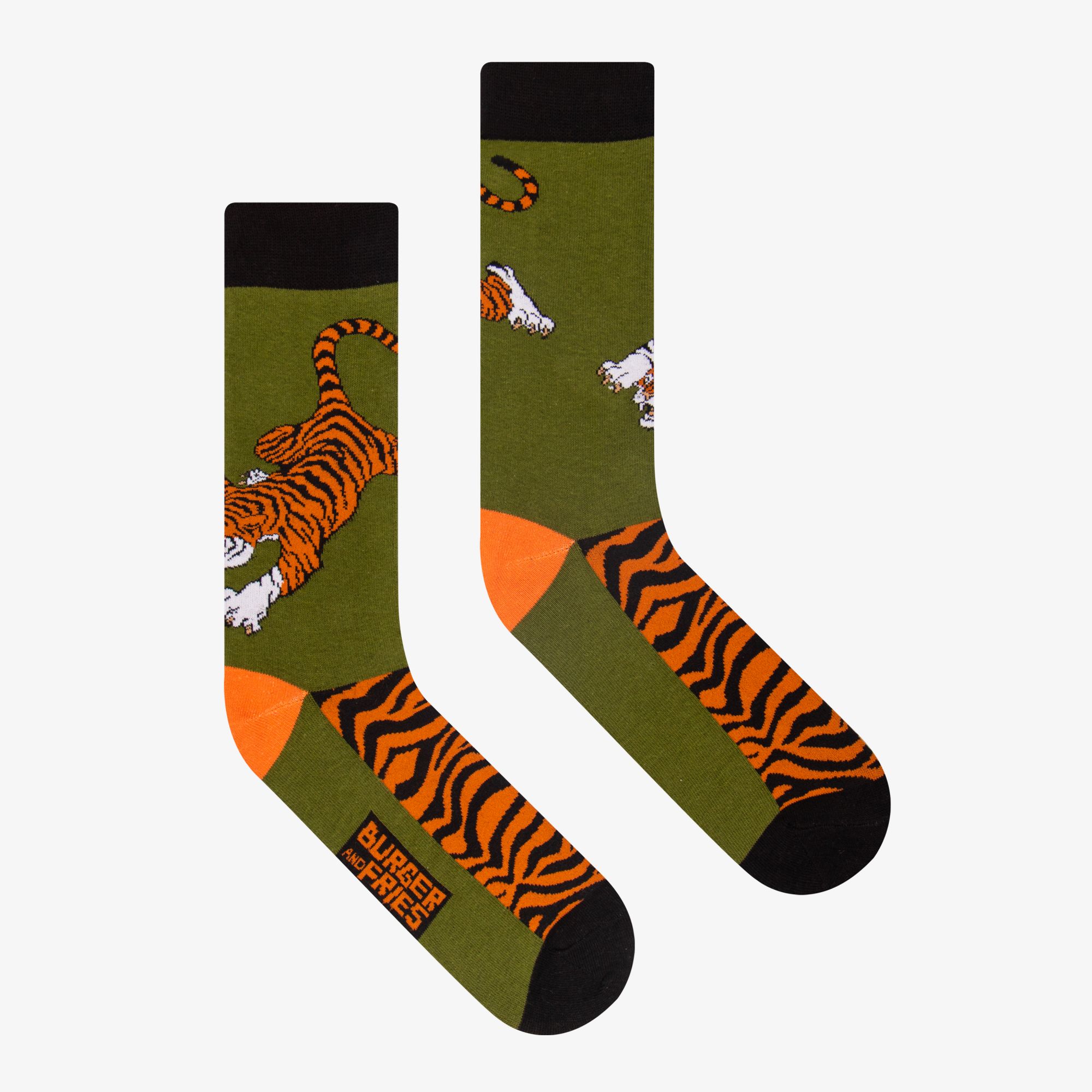 BIG ANIMAL SOCKS EYES OF THE TIGER