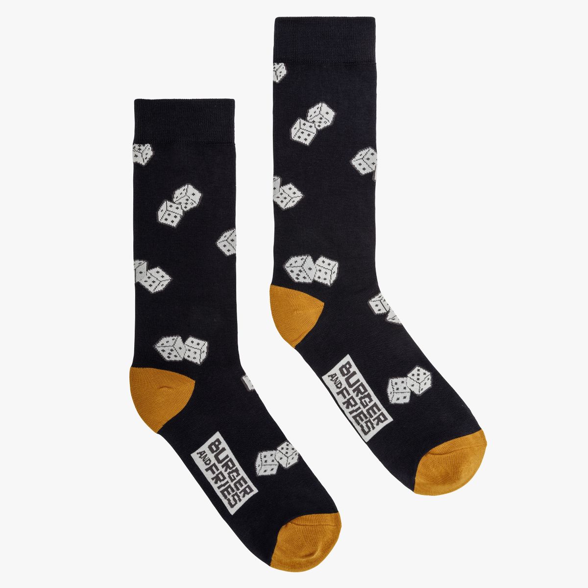 FUNNY SOCKS LAS VEGAS GAME NERO/GIALLO