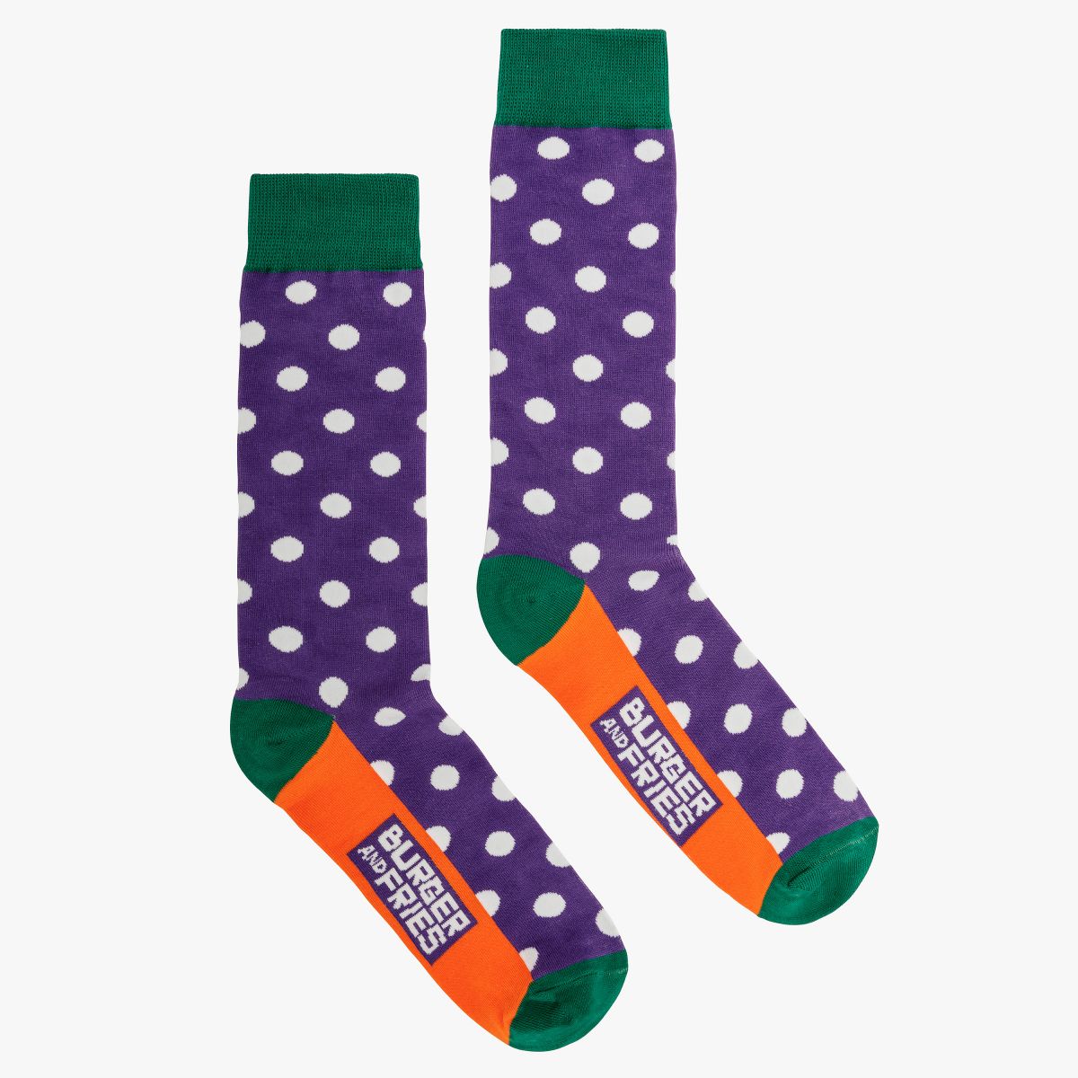 POIS SOCKS VIOLA/BIANCO