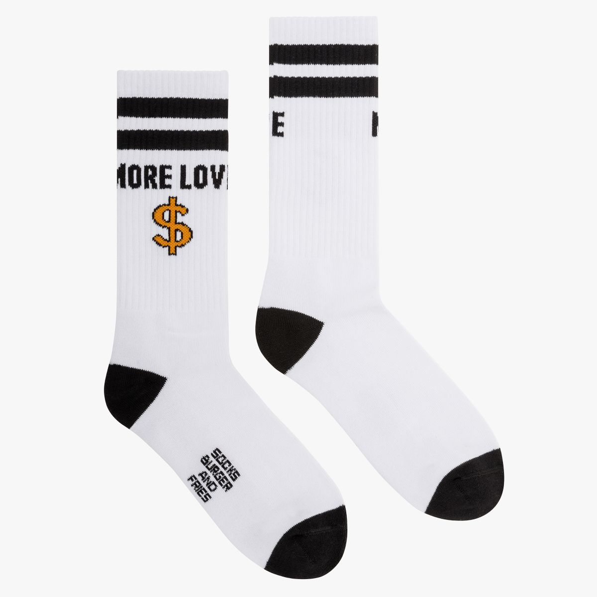 WHITE SOCKS MONEY LOVE