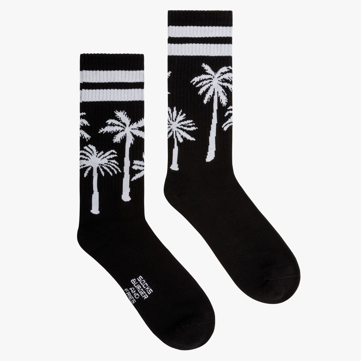 BLACK SOCKS WHITE PALMS