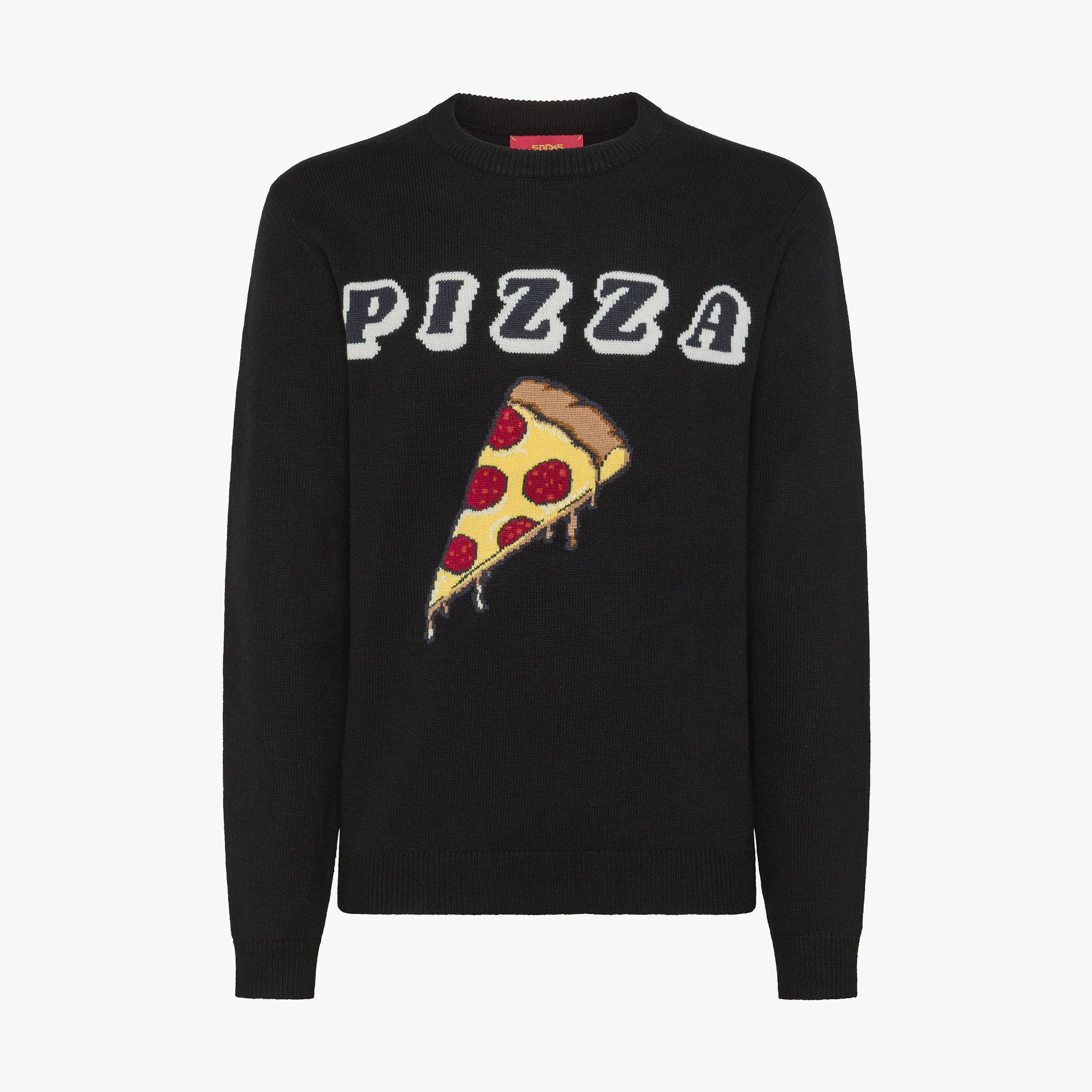 ROUND NECK JUMPER SLICE MY PIZZA