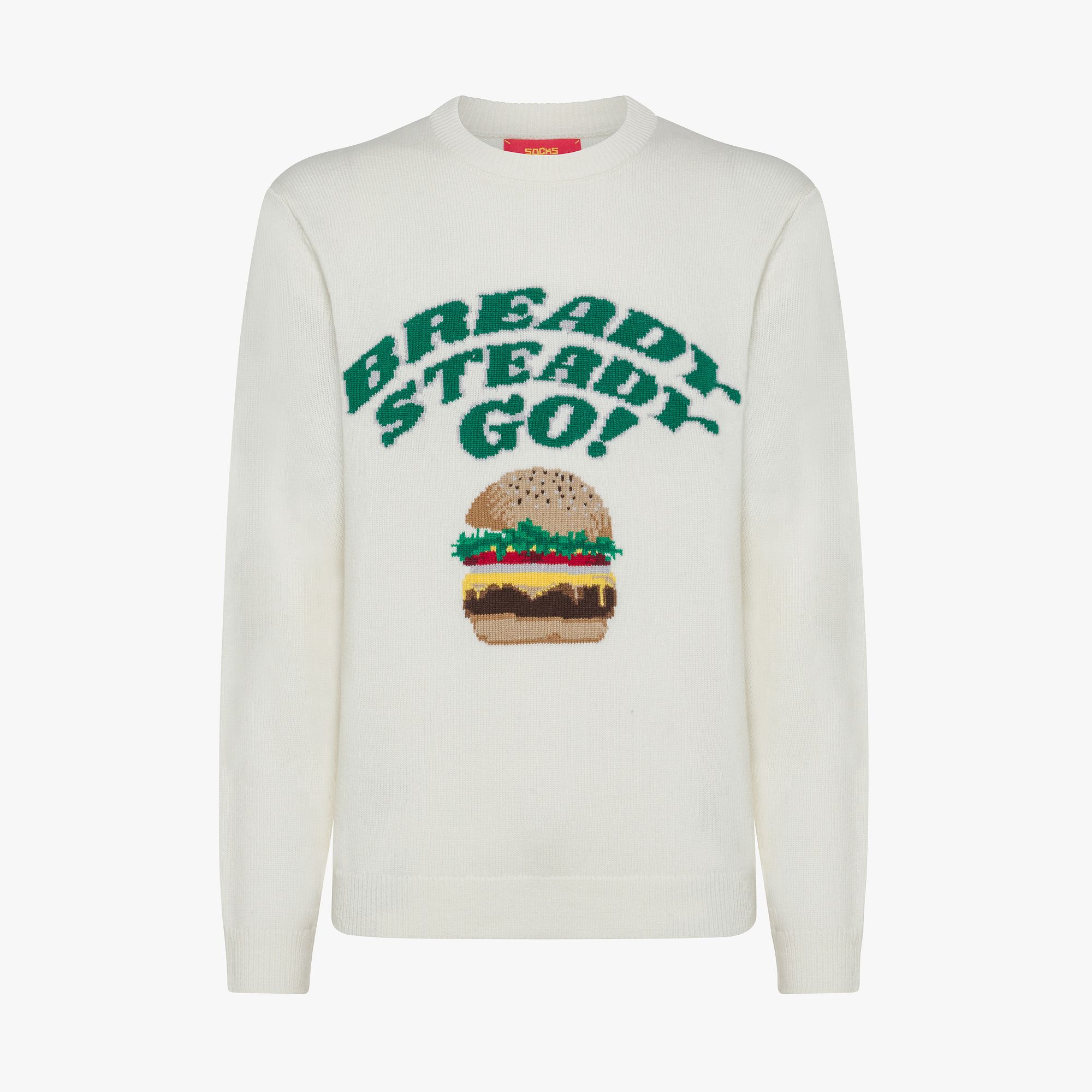 ROUND NECK JUMPER I LOVE BURGER