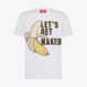 T-SHIRT BANANA S/S BIANCO