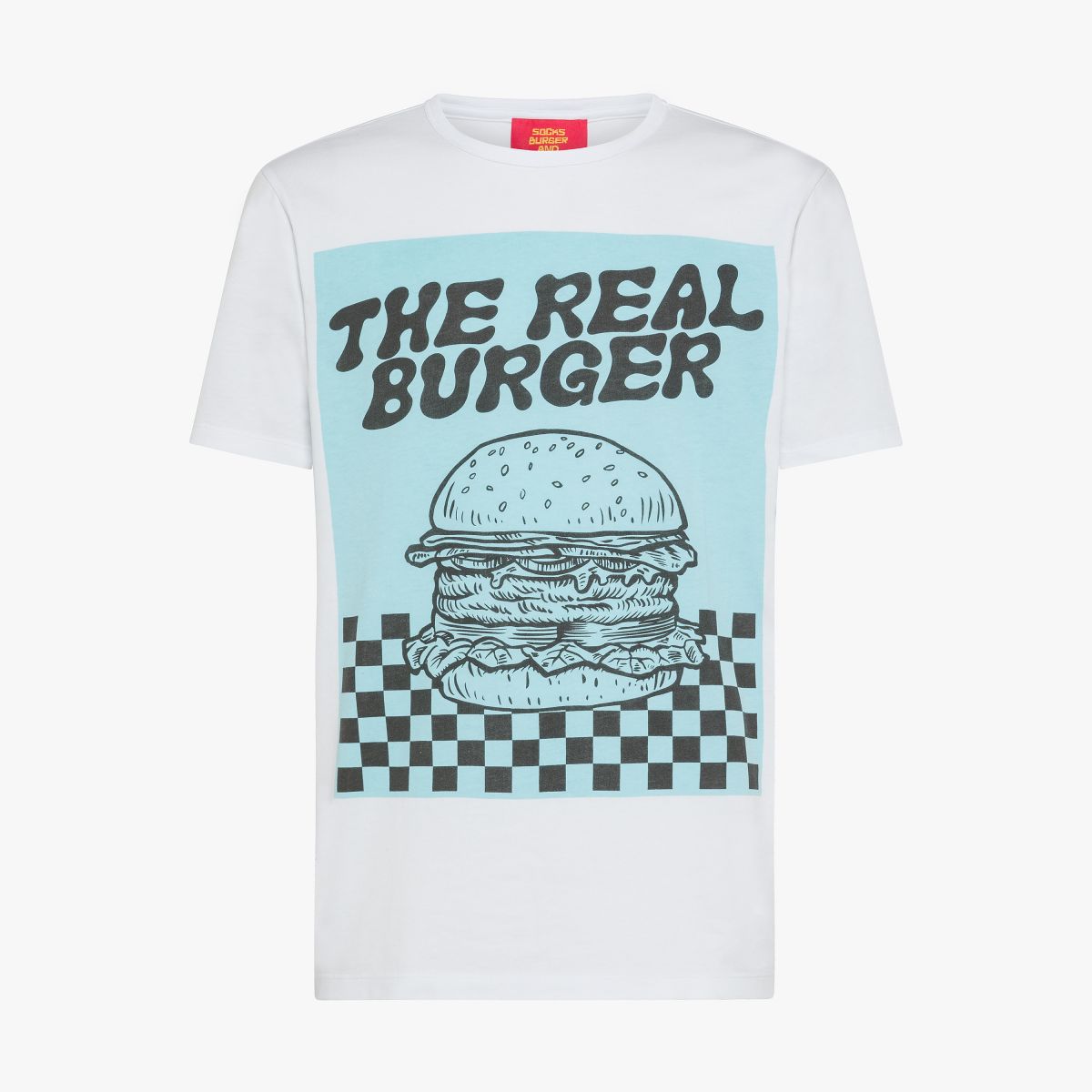 T-SHIRT BURGER S/S BIANCO